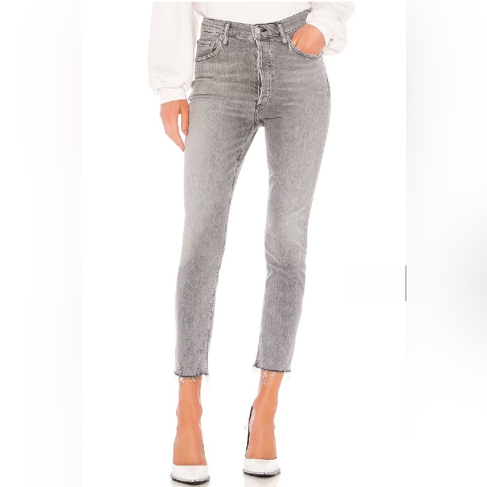 AGOLDE Nico‎ High Rice Slim Size 29 Gray